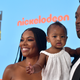 Gabrielle Union, Kaavia James Union Wade and Dwyane Wade attend Nickelodeon Kids’ Choice Sports 2019 on July 11, 2019, in Santa Monica, Calif.